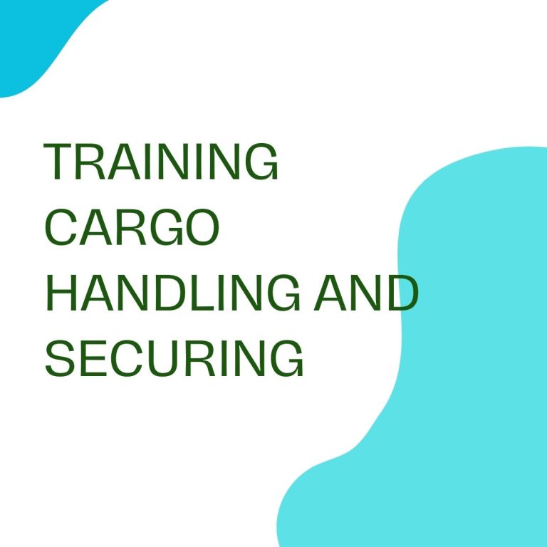 pelatihan CARGO HANDLING AND SECURING di jakarta