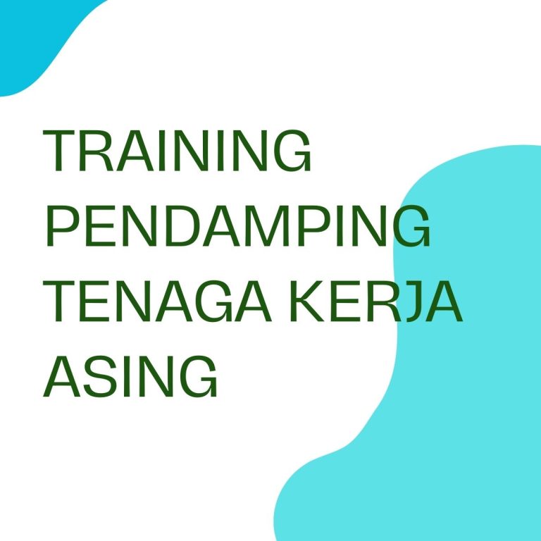 pelatihan PENDAMPING TENAGA KERJA ASING di jakarta