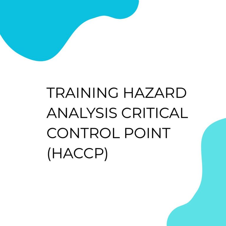 pelatihan Hazard Analysis Critical Control Point di jakarta