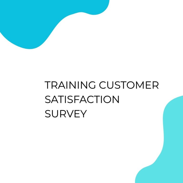 pelatihan CUSTOMER SATISFACTION SURVEY di jakarta