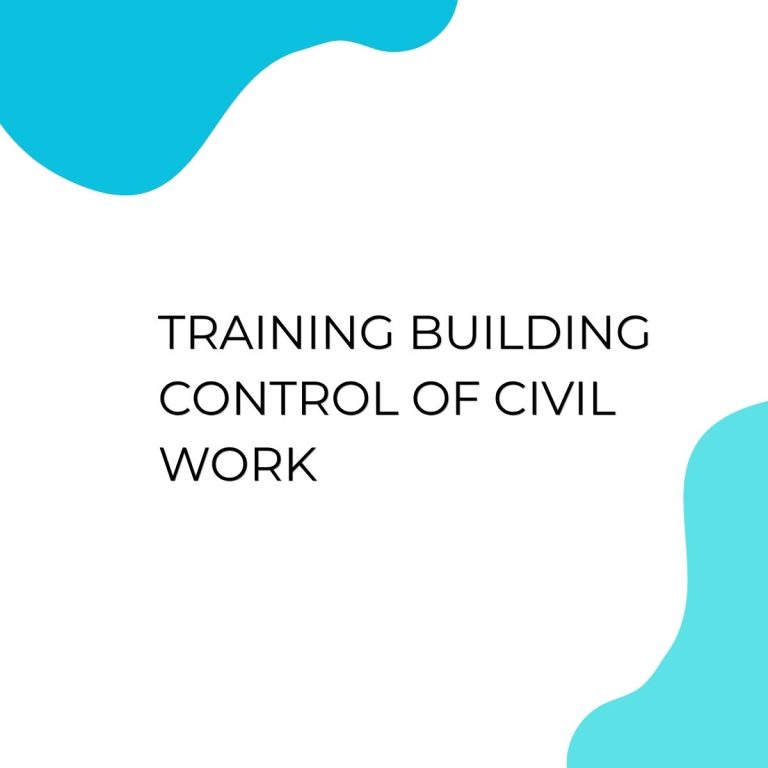 pelatihan BUILDING CONTROL OF CIVIL WORK di jakarta